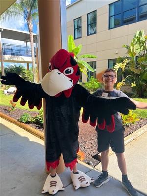 Seahawk Mascot